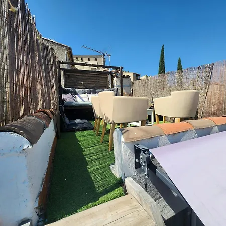 Casa de Férias Le Celeste Au Coeur Du Village Avec Toit Terrasse Gréoux-les-Bains
